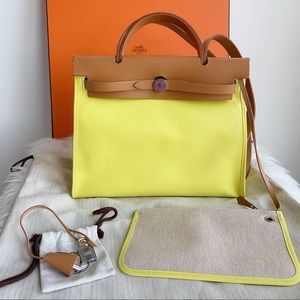 ✨New✨Hermes Herbag Zip 31 PM Lime